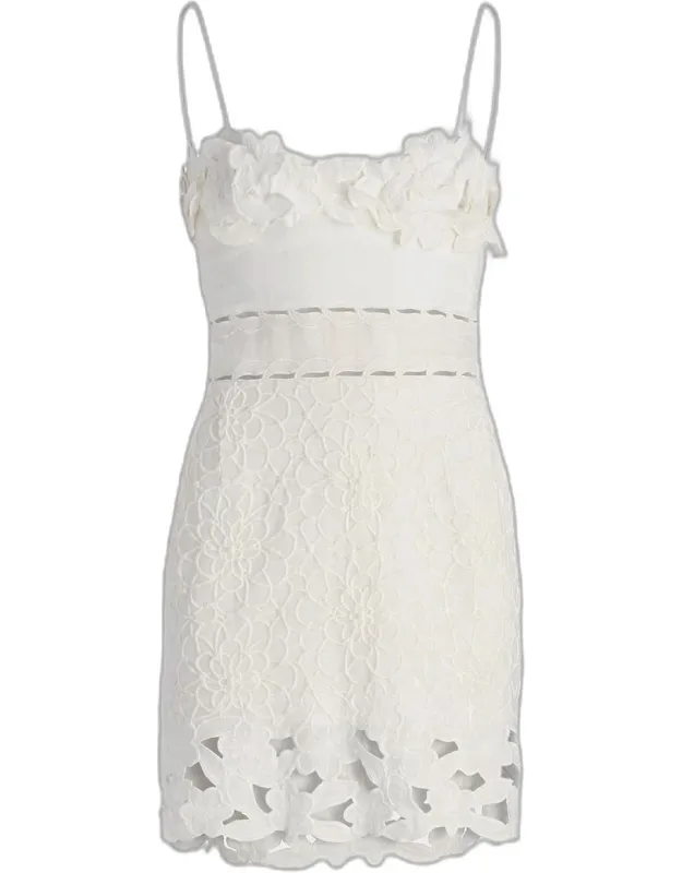 Embroidered Minidress
