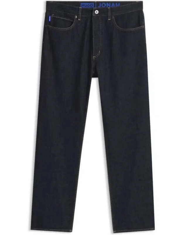 Regular-fit Jeans With Five-pocket Styling And Blue Logo Label
