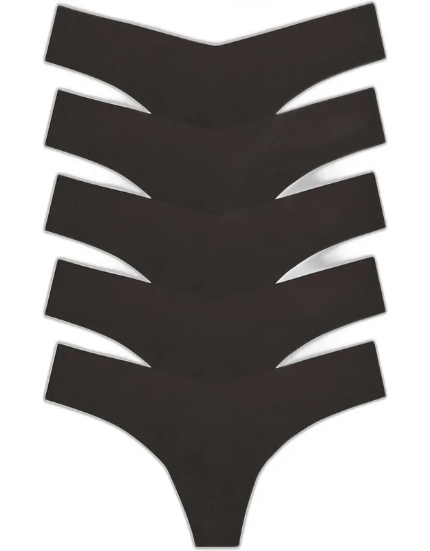Microfiber Thong Set