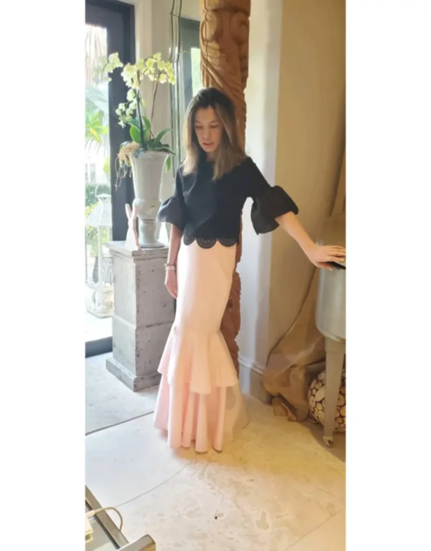 Maxi Flare Skirt