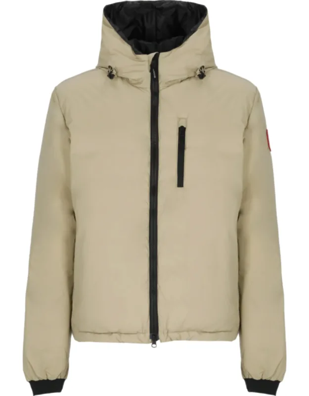 Padded Jacket With Adjustable Drawstring And Iconic Emblem