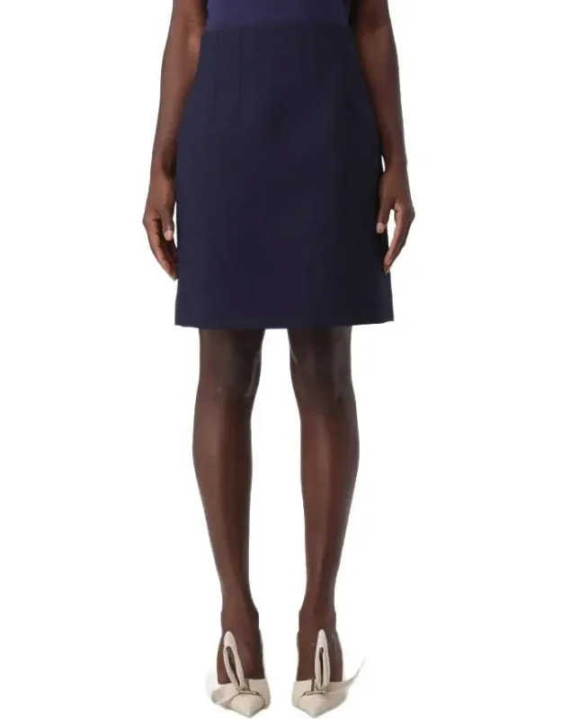 High-waist Tailored Pencil Skirt