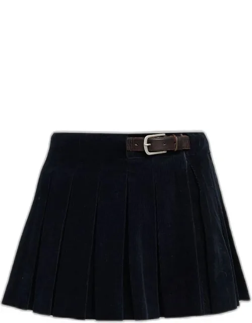 Corduroy Mini Skirt