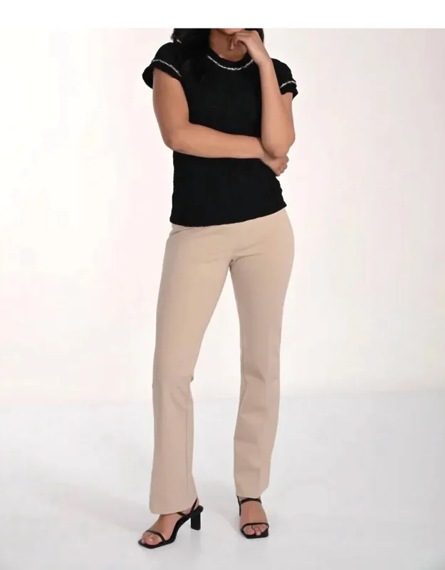 Siena Straight Leg Knit Pants