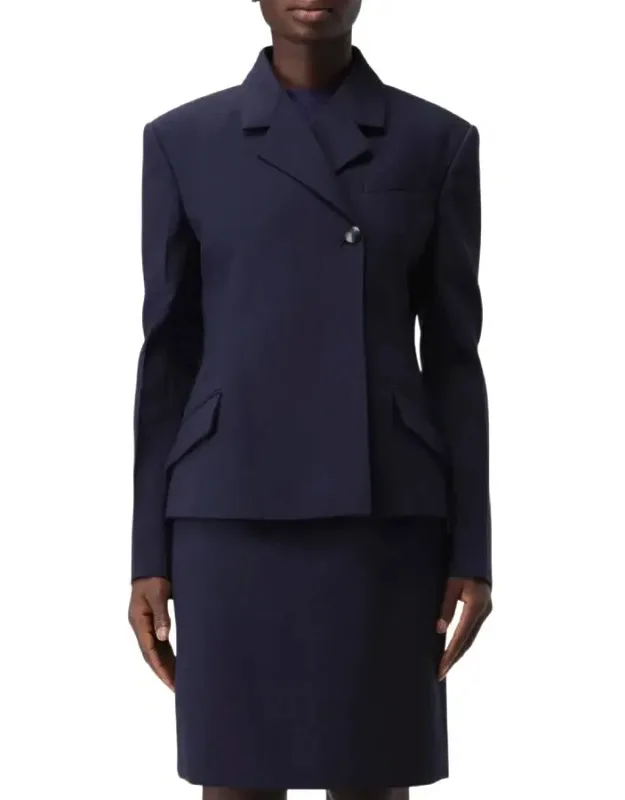 Double Breasted Slim-fit Blazer
