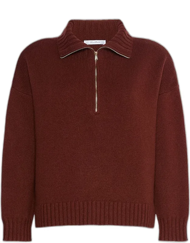 Quarter-zip Cashmere Sweater