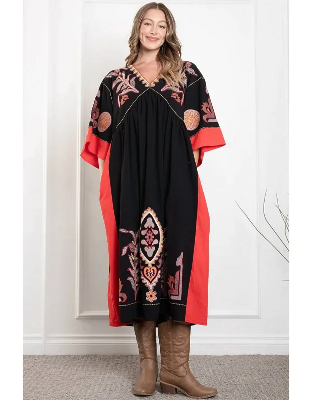 Embroidered Dress