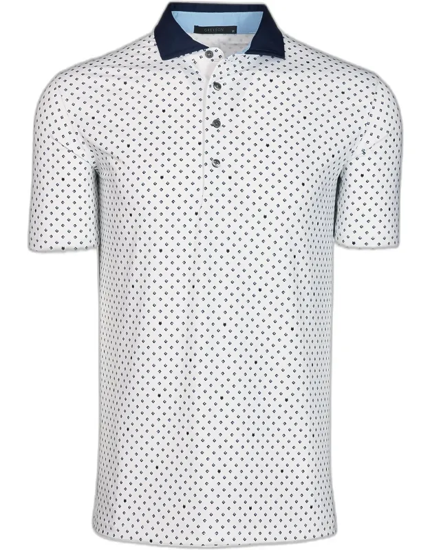 G Squared Printed Polo Shirt