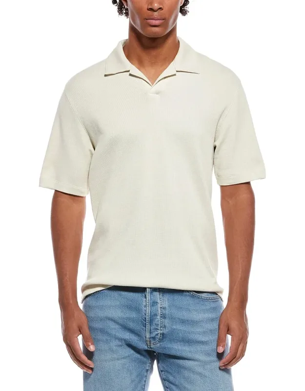 Waffle Polo Shirt