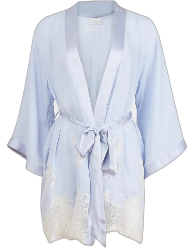 Lace Appliqué Robe