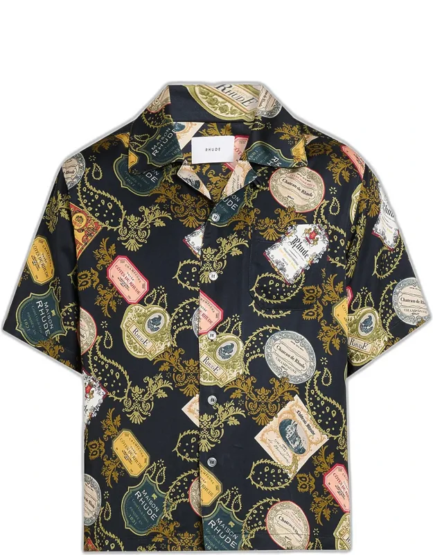 Vin Bandana-print Camp Shirt