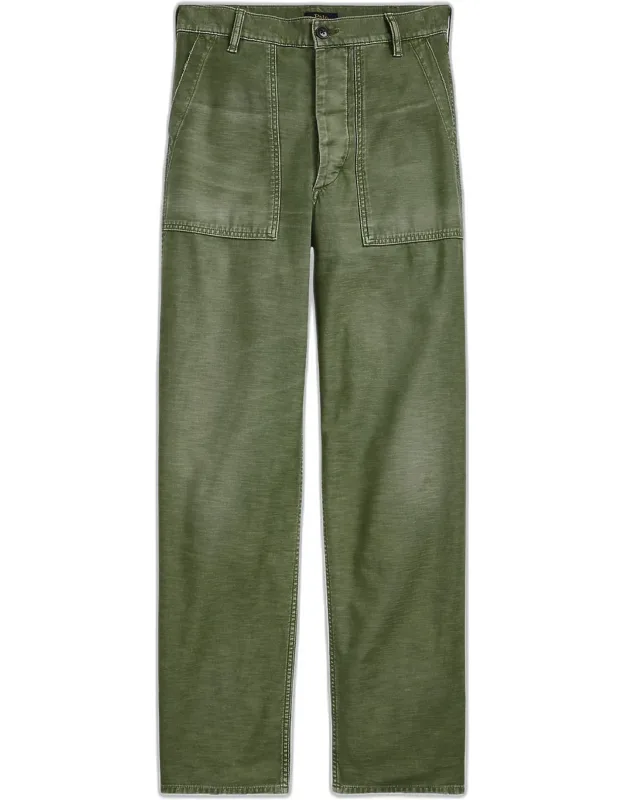 Cotton Sateen Pants
