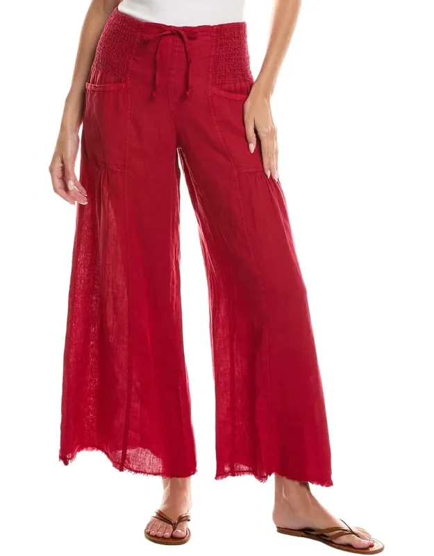 Linen Wide Leg Pants