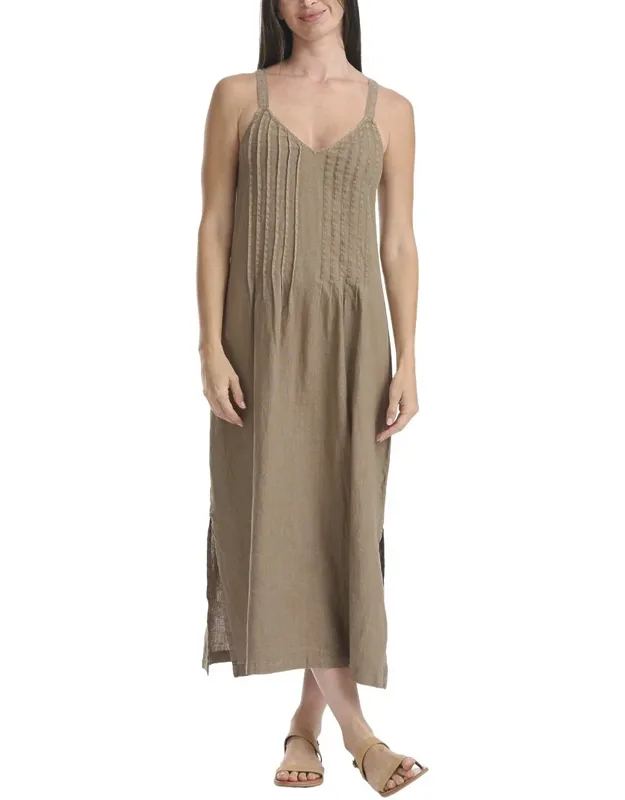 Linen Midi Dress