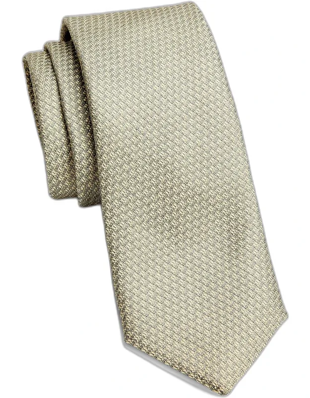 Geometric Silk Tie