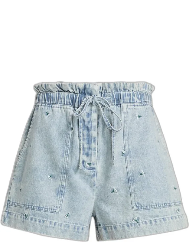 Embroidered Shorts