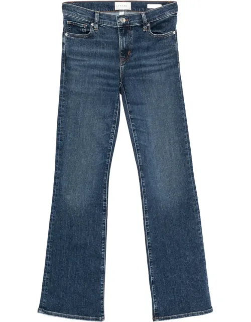The Rodeo Washed Flared Denim Jeans