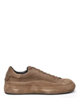 Suede Lace-up Sneakers