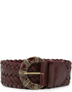Braided Buckle Belt