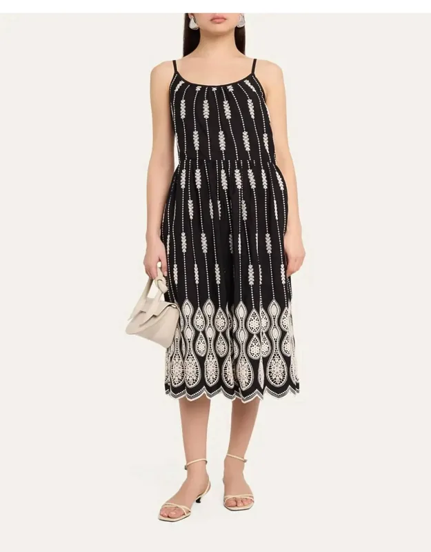Lace Embroidery Dress