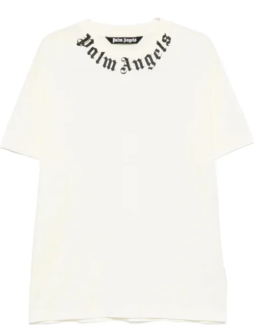 Neck Logo Printed T-shirt