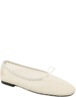 Bunny Mesh Ballet Flats