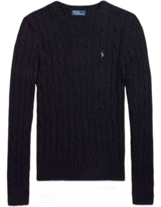 Cable-knit Pima Cotton Sweater