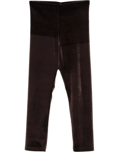 New Holly Velvet Cropped Trousers