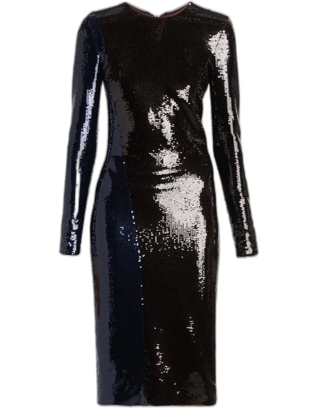Sequined Midi Dress