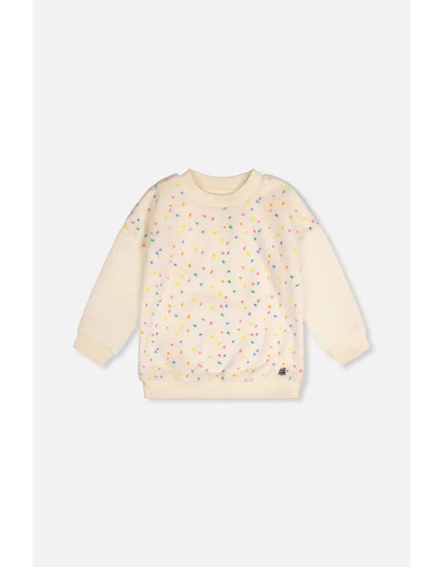 Bi-material Sweater