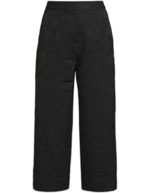 Wide-leg Crop Pants