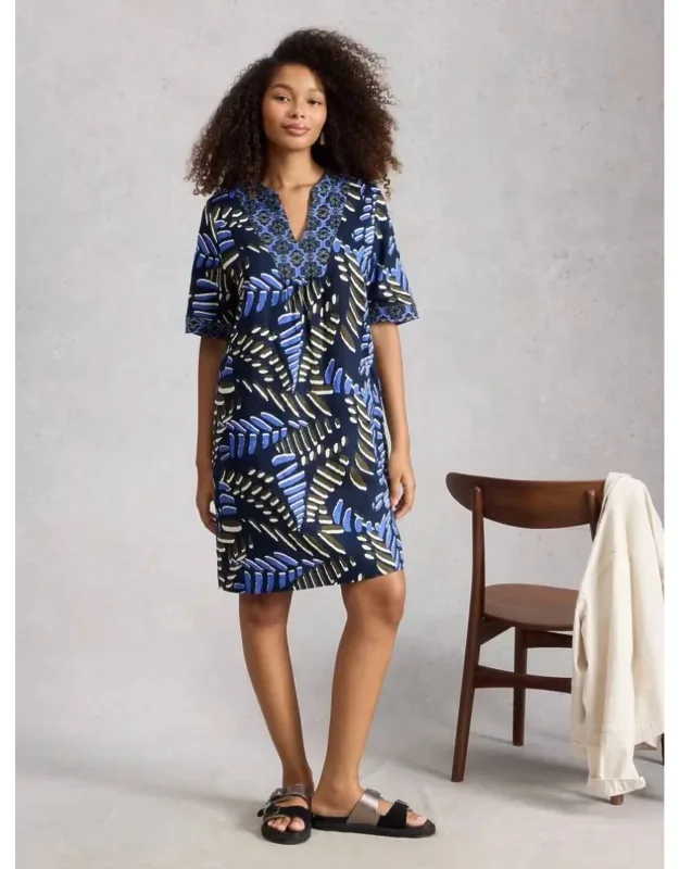 Linen Mini Dress
