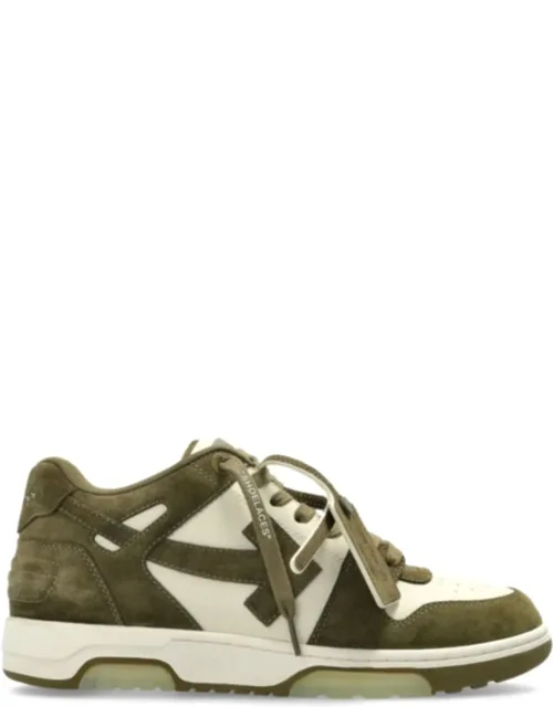 Out Of Office Calfskin Suede Sneakers