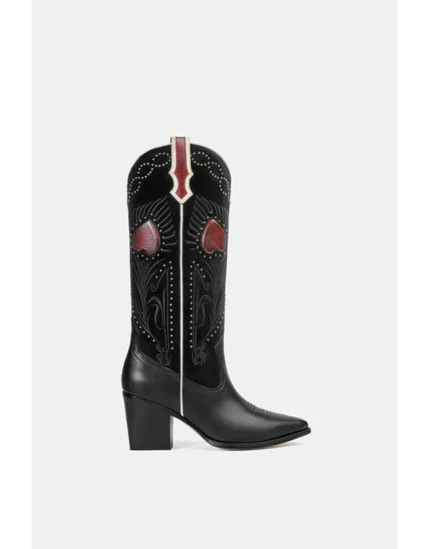 Fiore Leather Boots