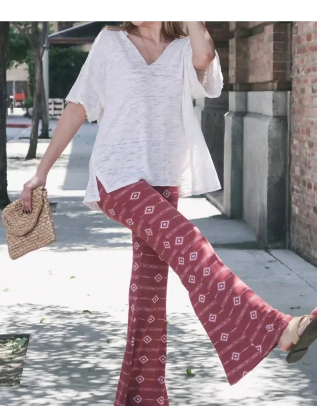 Aztec Flare Pants