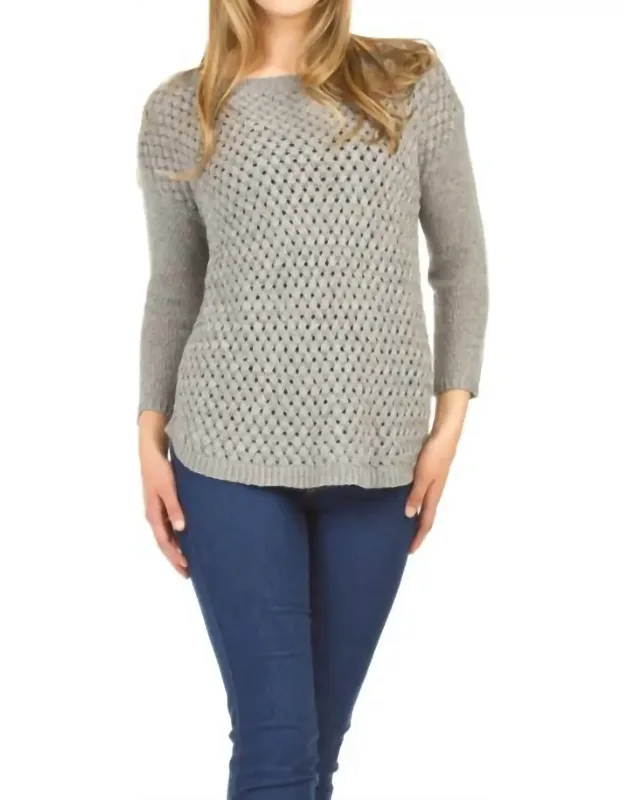 Basket Weave Sweater