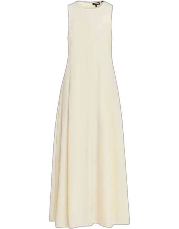 A-line Cady Maxi Dress