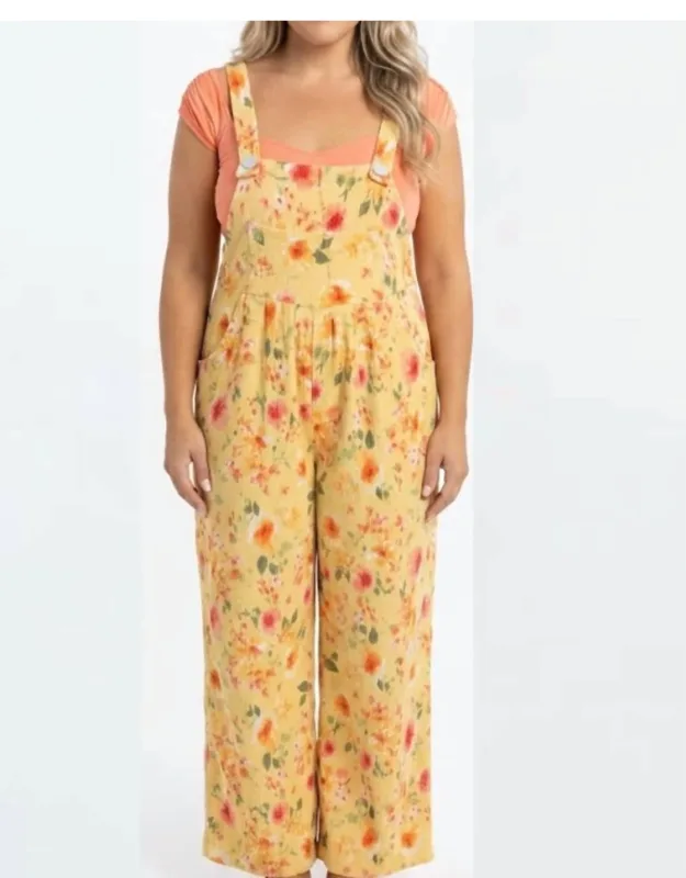 Spring Floral Jumpsuit