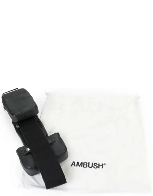 Multi Leather Sash Belt Bag