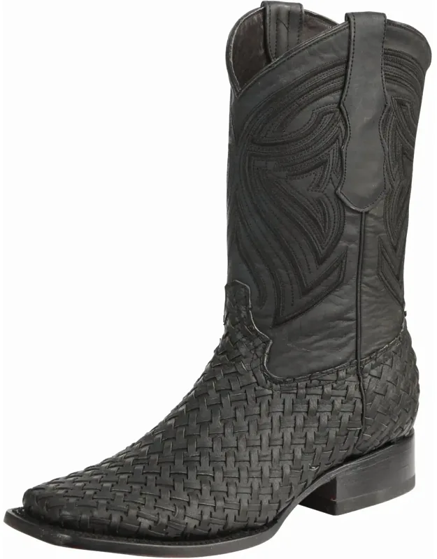 Petatillo Leather Rodeo Boots