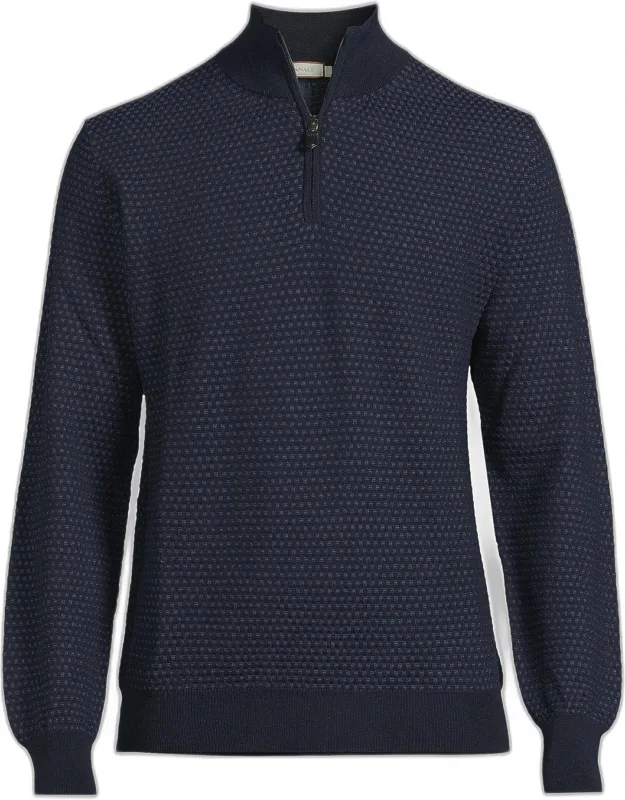 Geometric Merino Wool Modern-fit Sweater