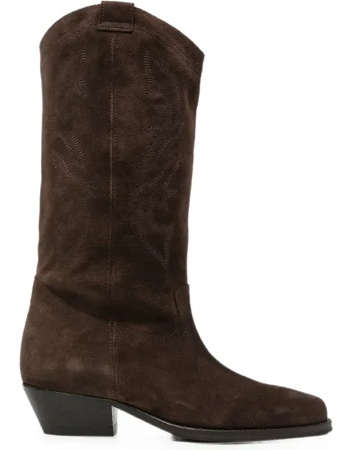 Embroidered Western-style Cowboy Boots