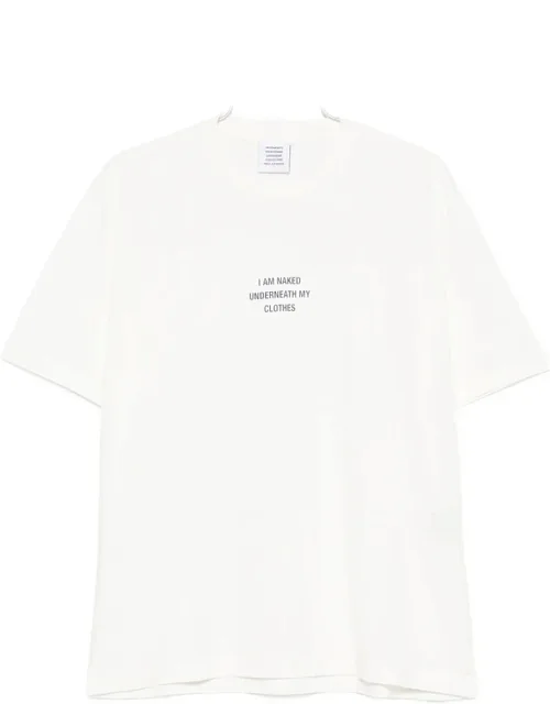 Slogan-print T-shirt