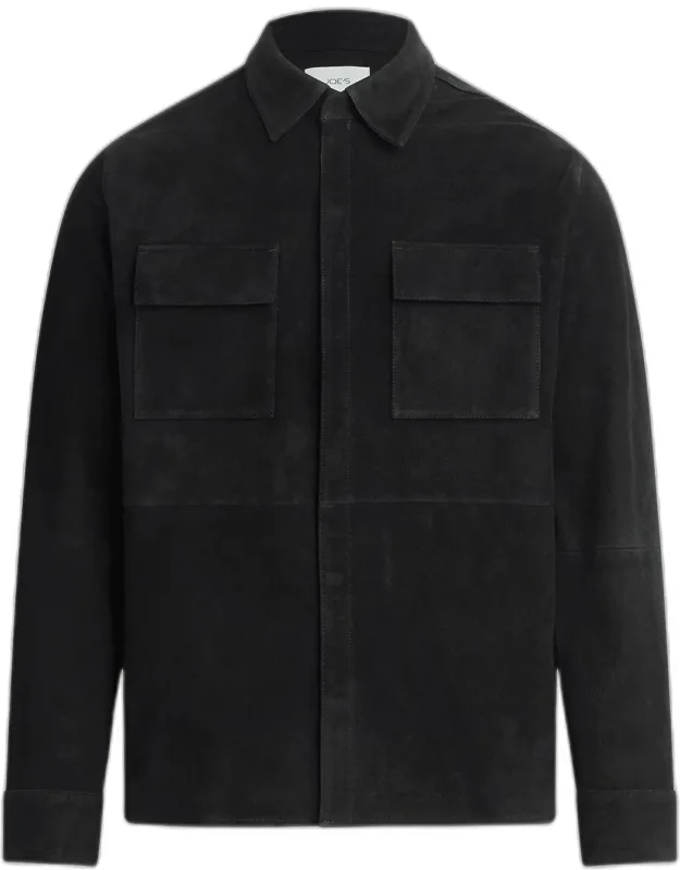 Suede Shirt Jacket