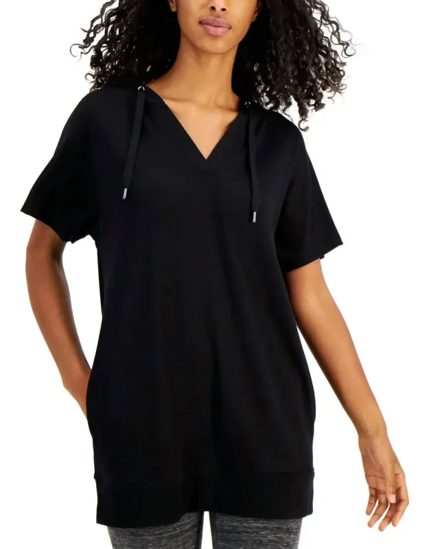 Activewear Tunic Hoodie