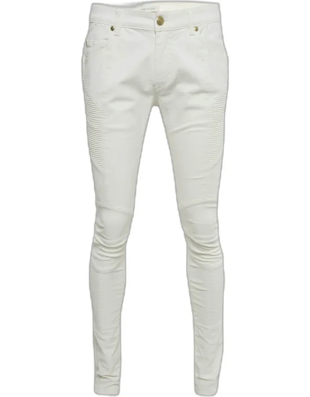 Denim Applique Skinny Jeans