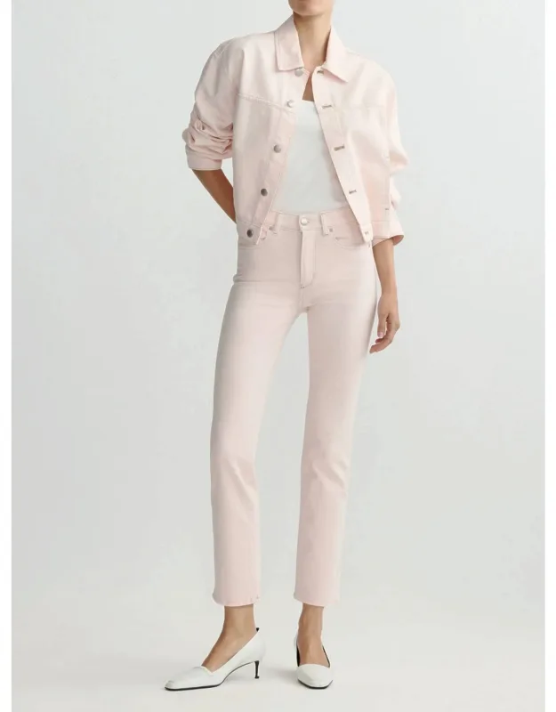 Mara Straight Mid Rise Instasculpt Ankle Jeans