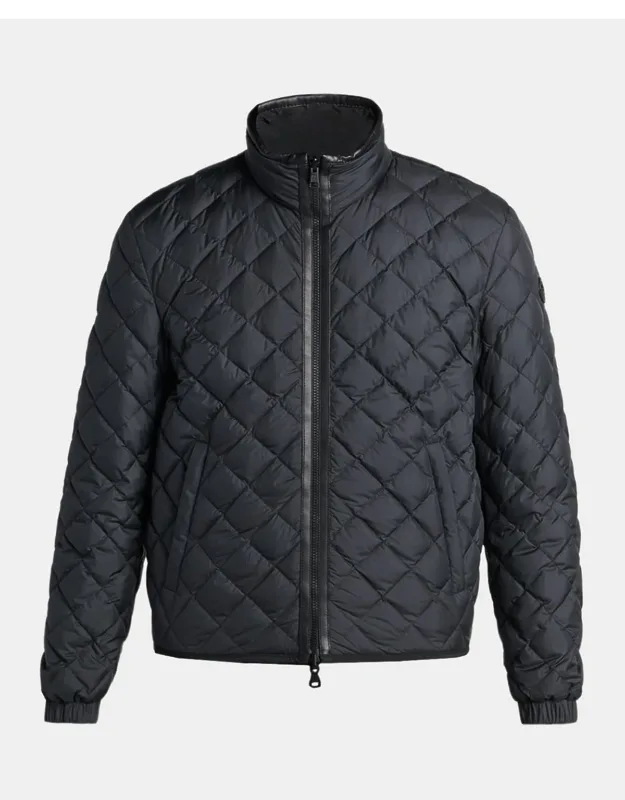 Avrelie Diamond Quilted Padded Shirt Jacket
