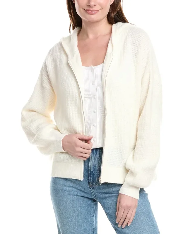Lalamia Zip Knit Wool & Alpaca-blend Hoodie Jacket