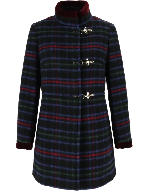 Plaid Short Coat